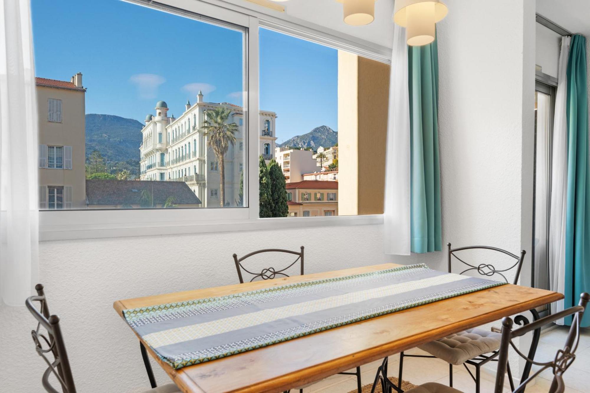 "Charmant Studio" Plein Centre, Calme, Terrasse Mentone Esterno foto