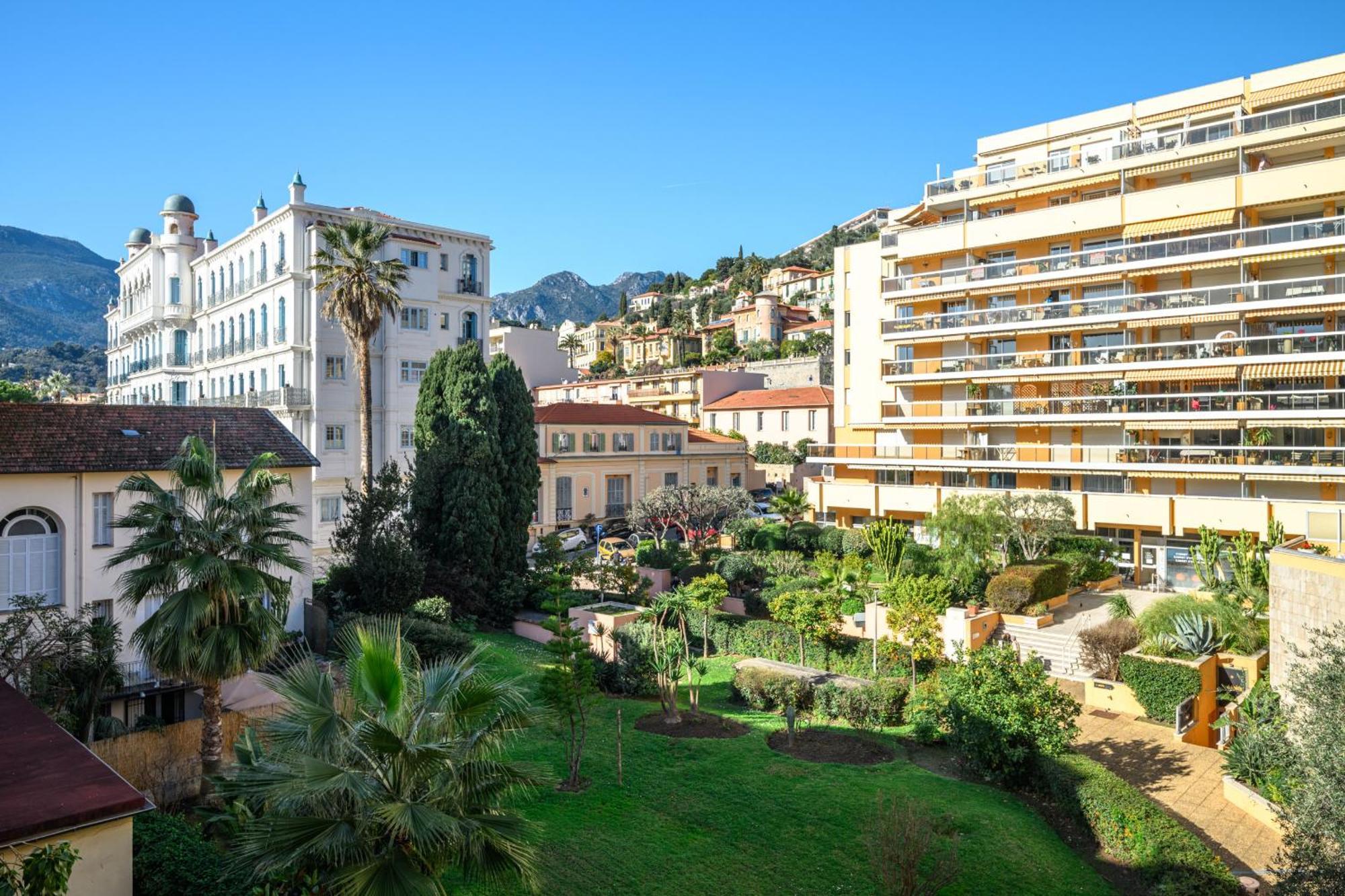 "Charmant Studio" Plein Centre, Calme, Terrasse Mentone Esterno foto